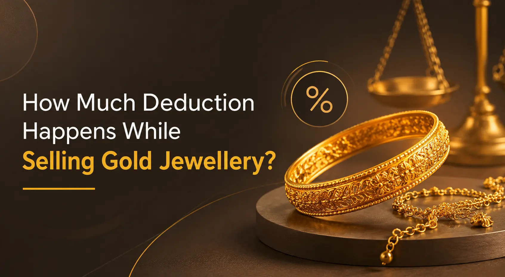 How Much Deduction Happens While Selling Gold Jewellery?